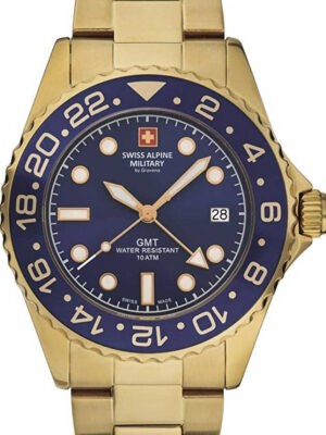 Swiss Alpine Military 7052.1115 GMT duiker 42 mm 10ATM