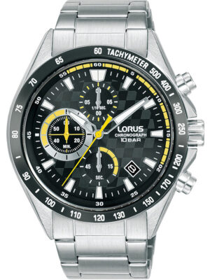 Lorus RM313JX9 sport chronograaf herenhorloge 44 mm 10ATM