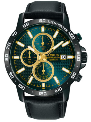 Lorus RM319GX9 klassieke chronograaf 43 mm 10ATM
