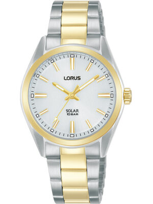 Lorus RY506AX9 zonne-energie dameshorloge 31 mm 10ATM