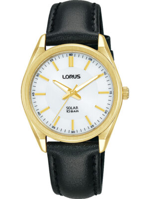 Lorus RY518AX9 Zonne-energie dameshorloge 31 mm 10ATM