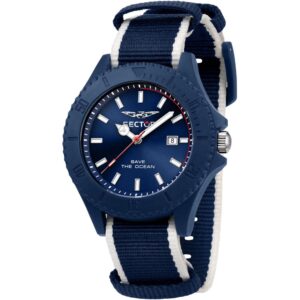 Sector R3251539001 Save the Ocean herenhorloge 43 mm 5ATM