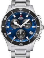 Swiss Military SM34067.11 chronograaf 42 mm 10ATM
