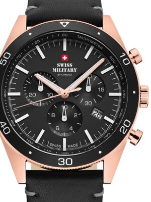Swiss Military SM34079.07 chronograaf 43 mm 10ATM