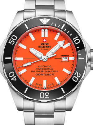 Swiss Military SMA34092.03 automatisch duikershorloge 45 mm 100ATM